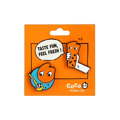 CoCo Bubble Tea Mini Pin